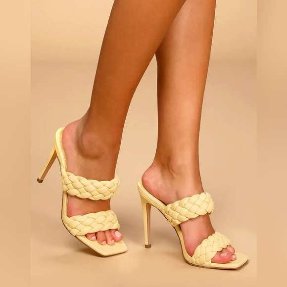 Lulus Shoes New Lulus Woven High Heel Sandals Poshmark